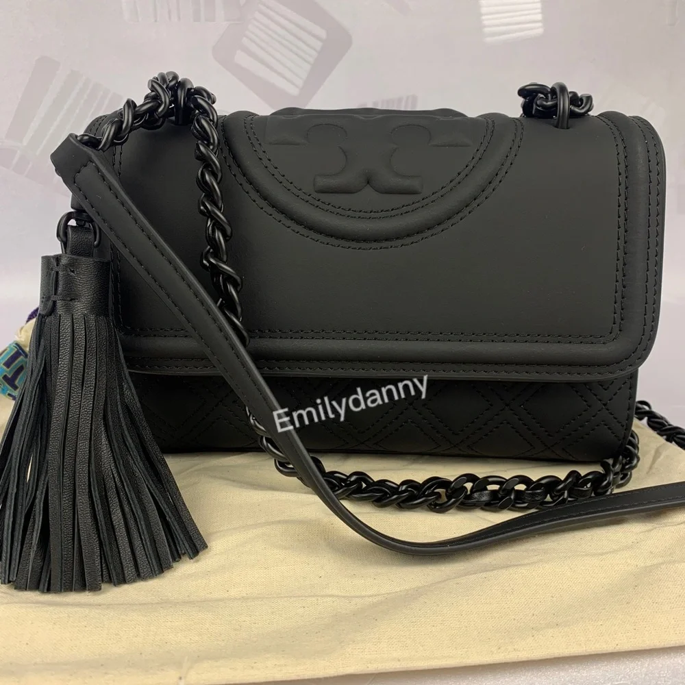 Tory Burch SMALL FLEMING MATTE CONVERTIBLE SHOULDER BAG - Picture 3 of 14